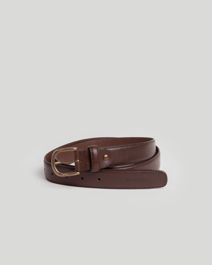 Brown Leather Belt