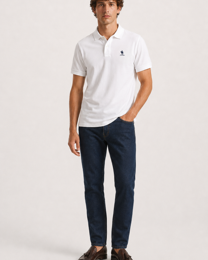 Polo cro 425-23 - BRANCO