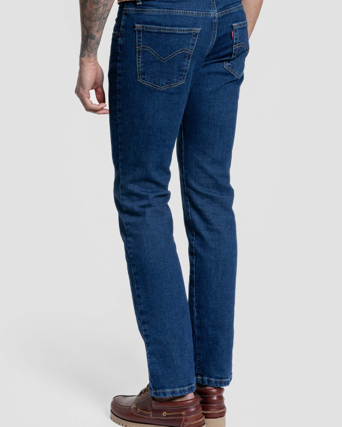 Denim Regular Azul Médio