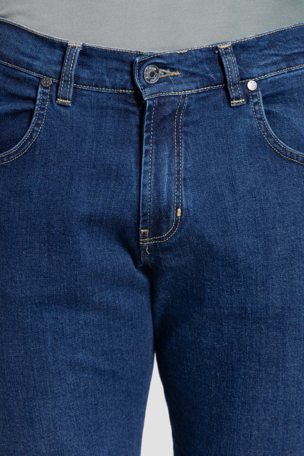 Vaquero Regular Azul Medio