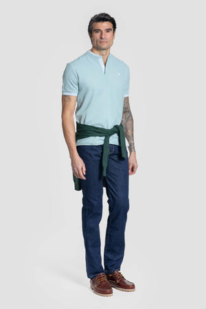 Vaquero Regular Azul Oscuro