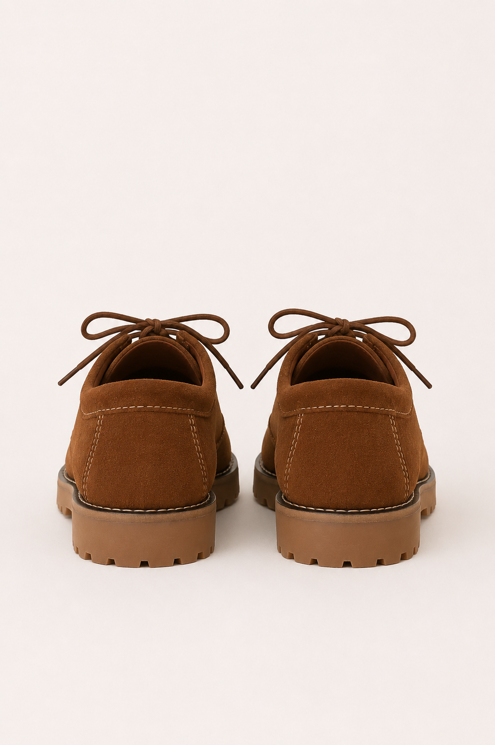 Zapato Serraje Camel Suela Track