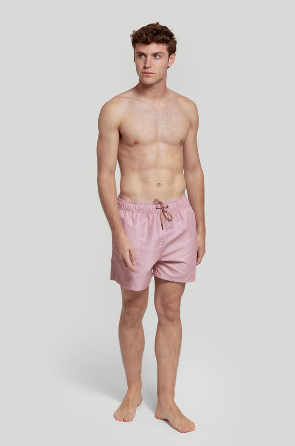 Bañador Liso Rosa
