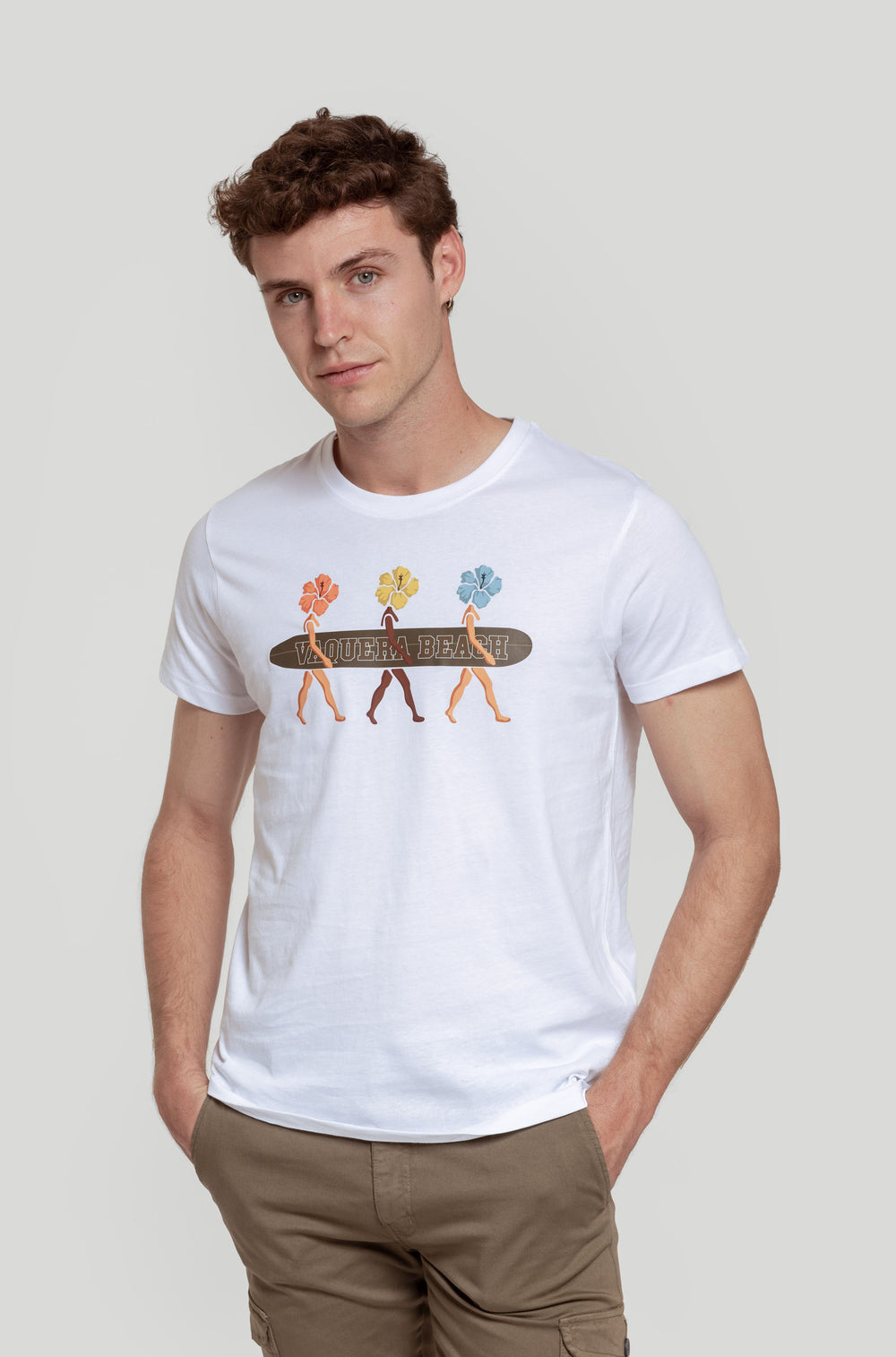 Camiseta Vaquera Blanco