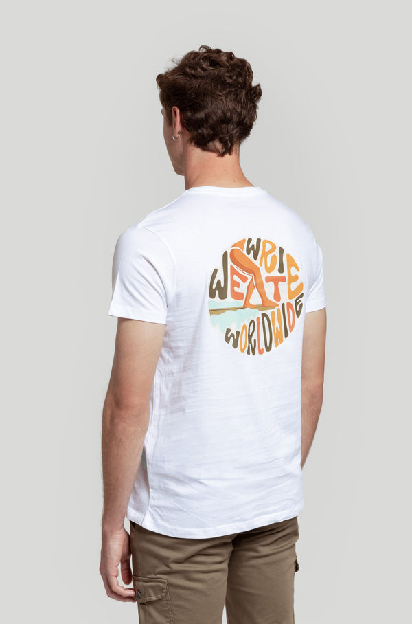 Camiseta Vaquera Blanco