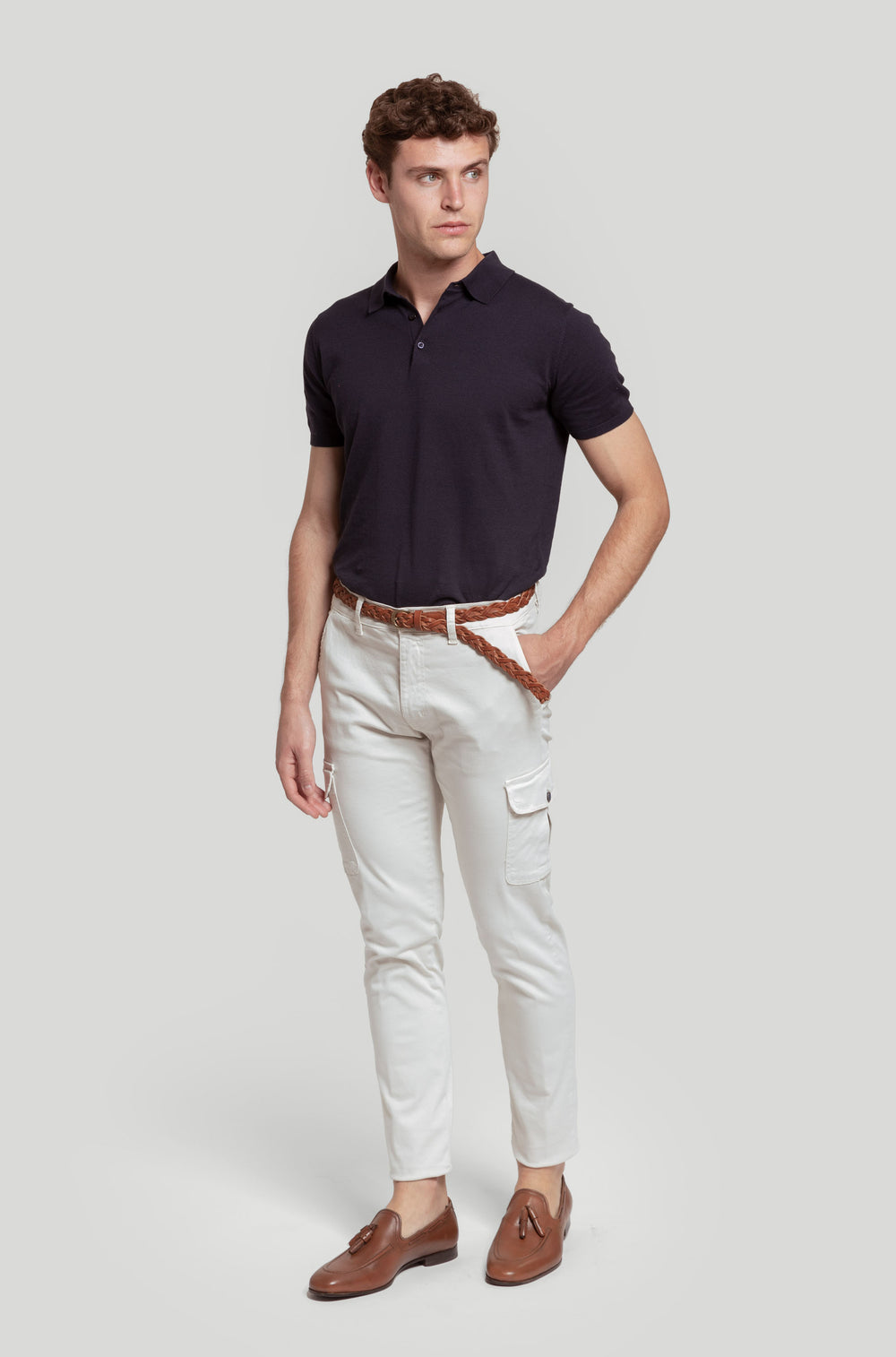 Chino Cargo Tapeta Beig