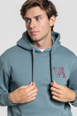 Sudadera VA Etnica Gorro Verde Menta - Raíces