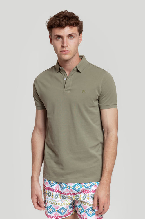Polo Lavado Hoja