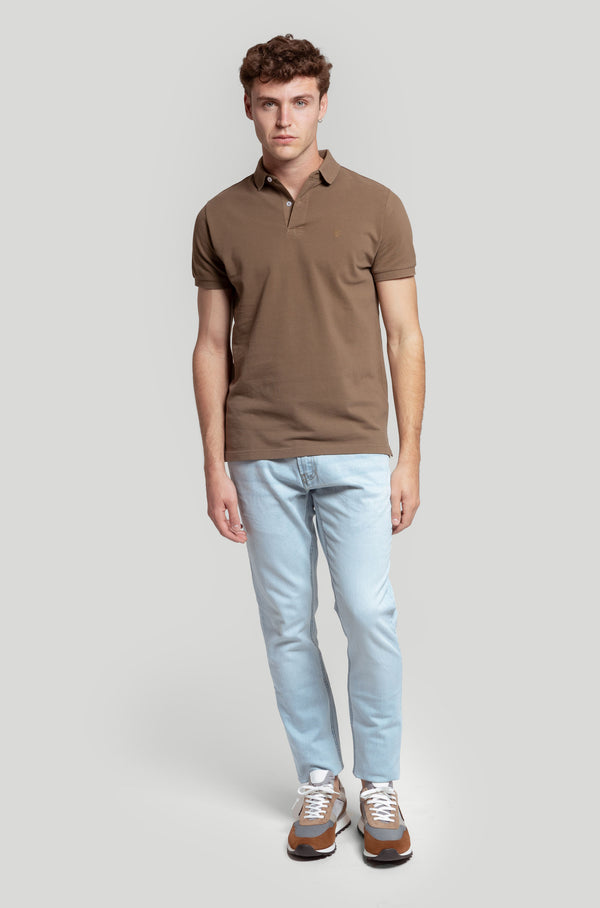 Polo Lavado Kaki