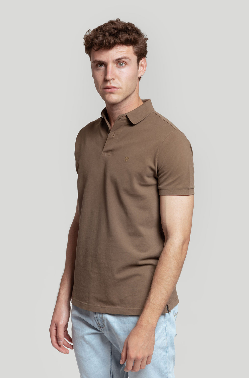 Polo Lavado Kaki