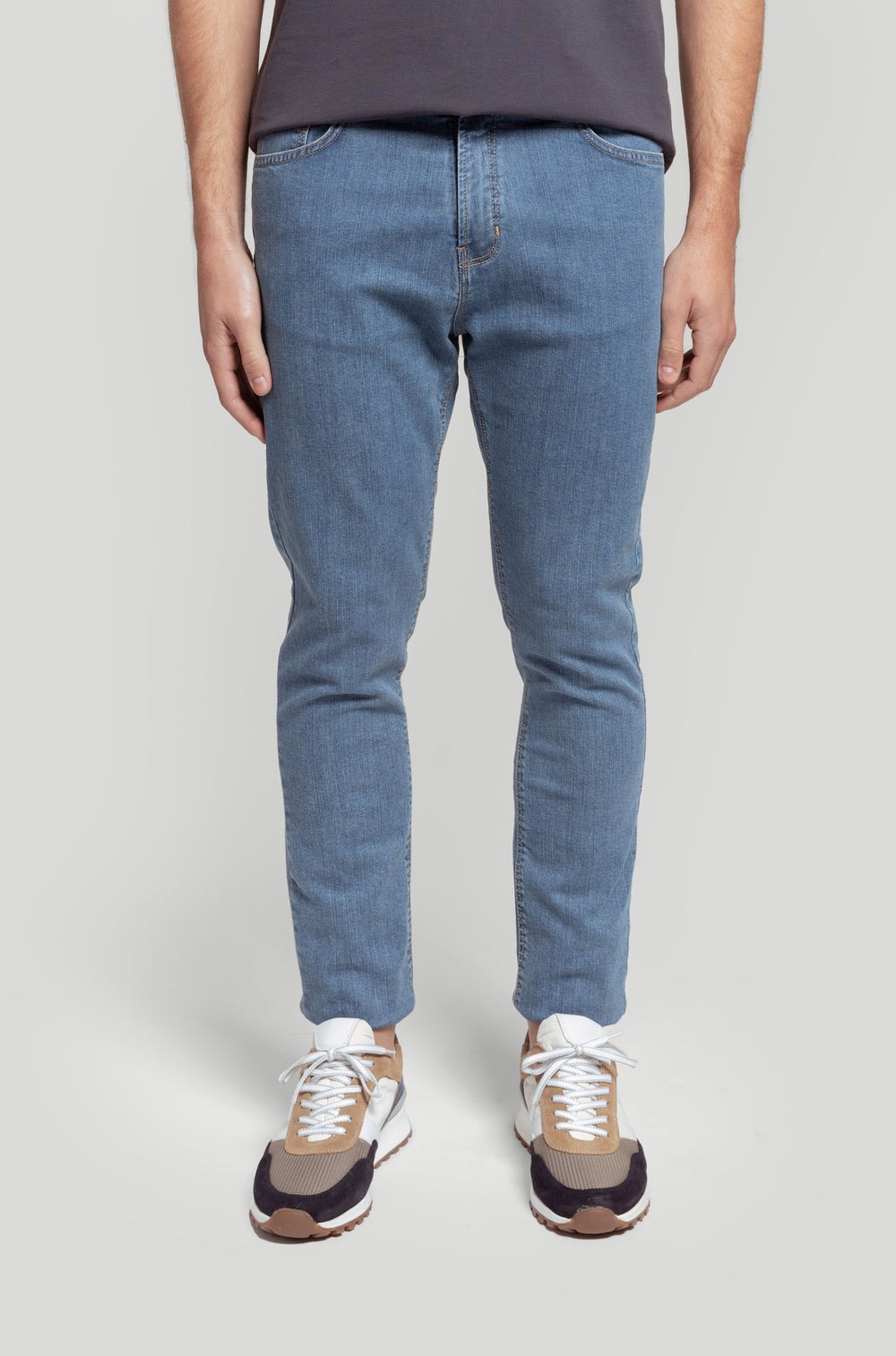 Pantalon Vaquero Sport Celeste