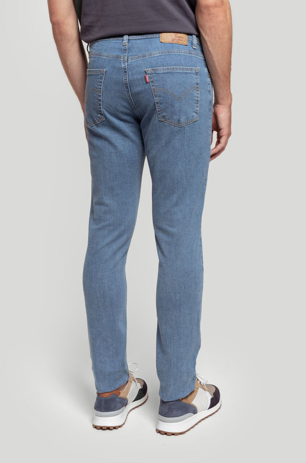 Pantalon Vaquero Sport Celeste