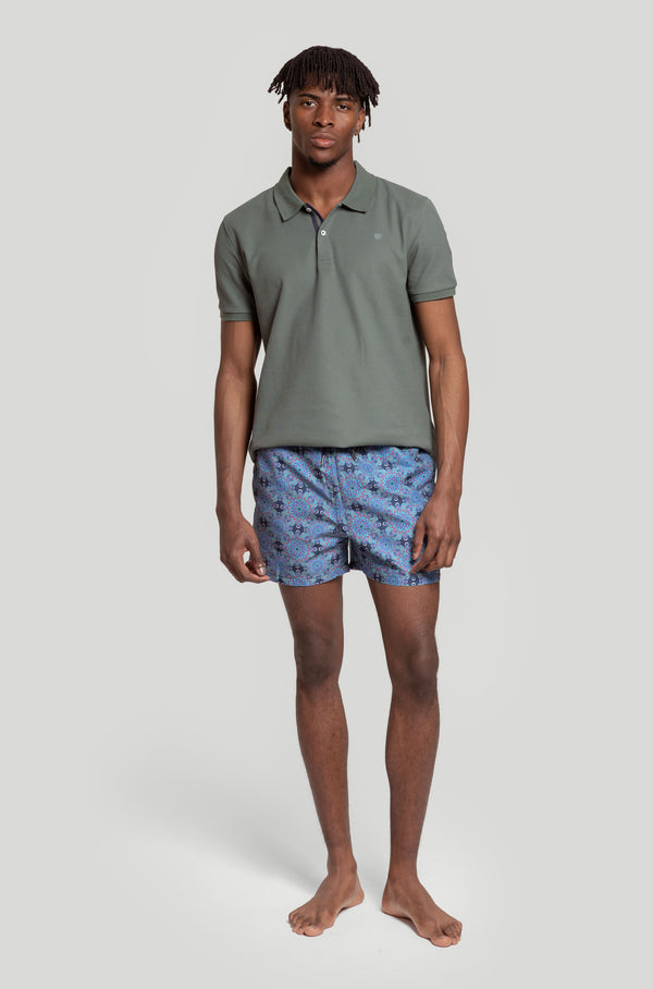Bañador Estampado Marino