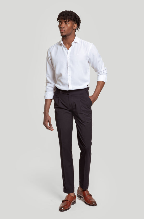 Camisa Algodón Soft Fit Blanco