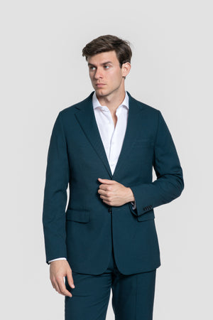 Traje Liso Color Petróleo