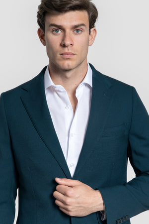 Traje Liso Color Petróleo