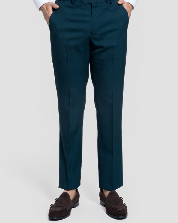 Traje Liso Color Petróleo