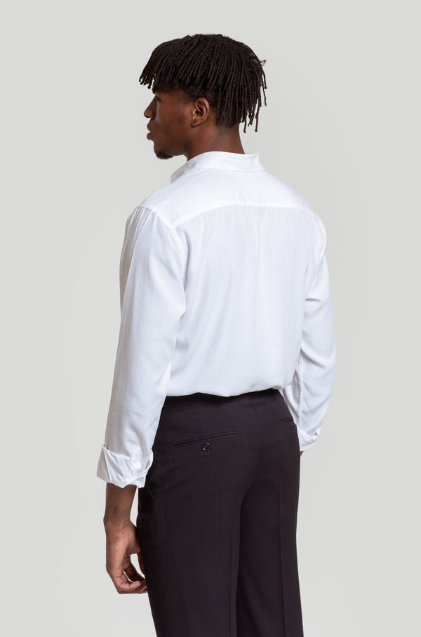 Camisa Algodón Soft Fit Blanco