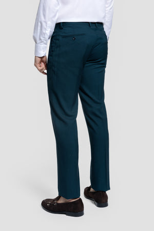 Traje Liso Color Petróleo