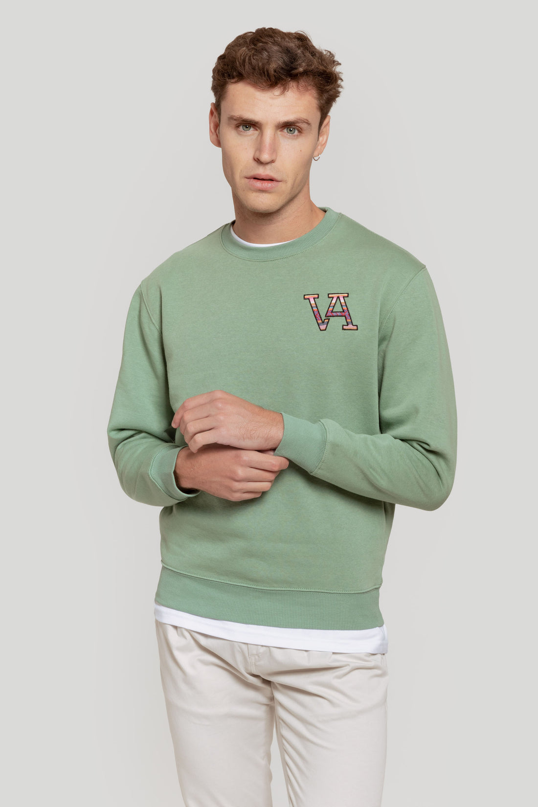 Green Ethnic Va Sweatshirt