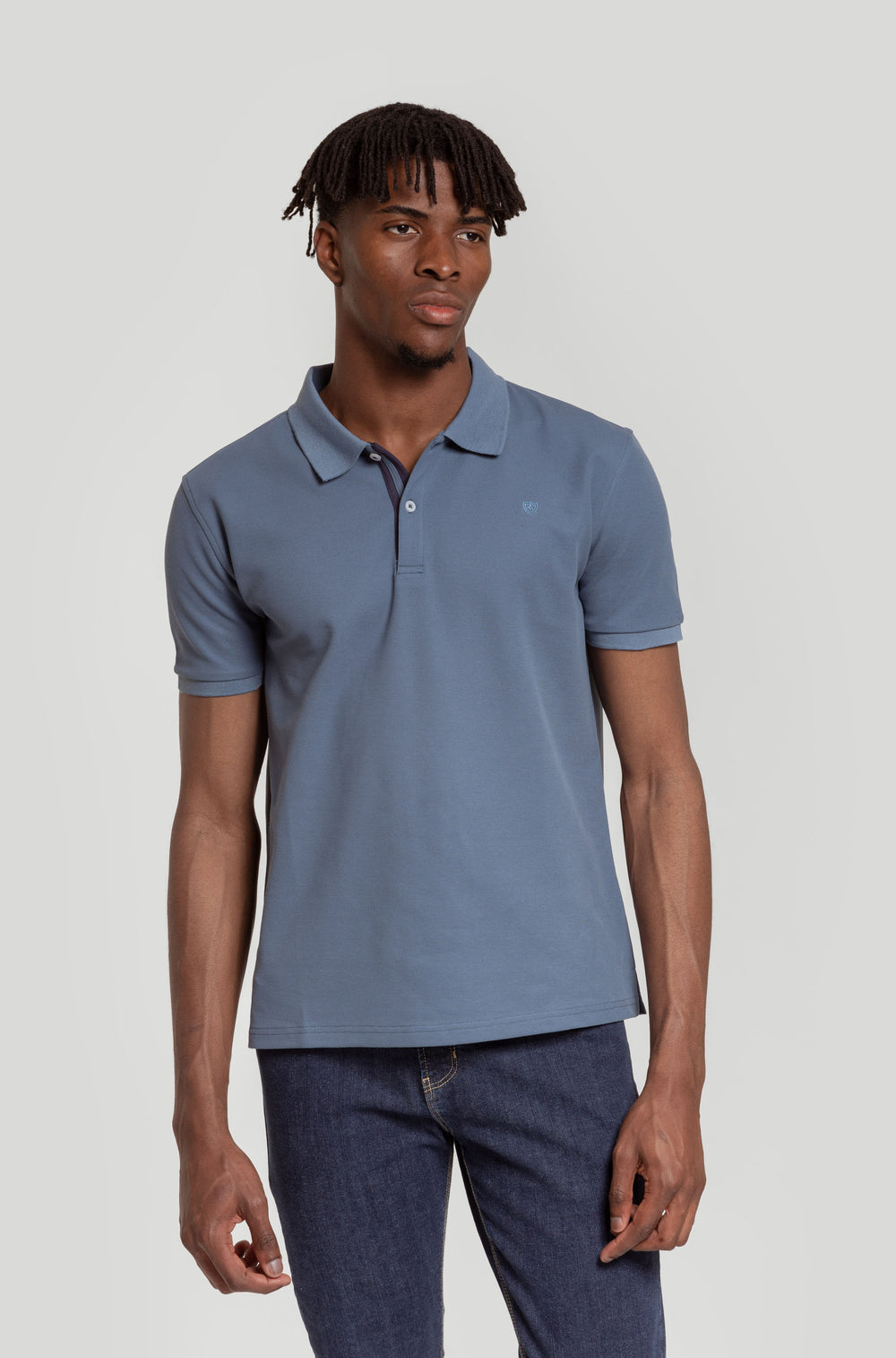 Polo Pique Indigo