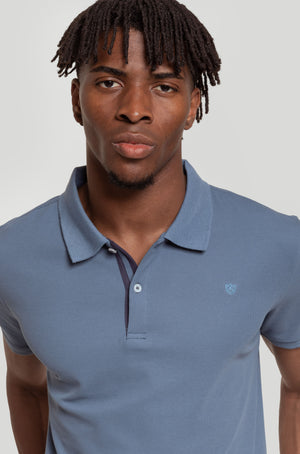 Polo Pique Indigo