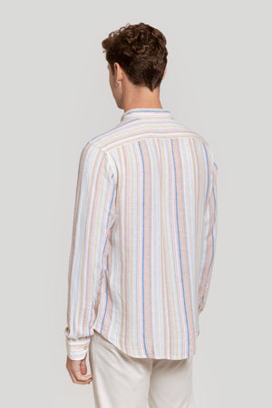 Camisa Lino Rayas