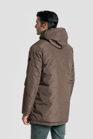 Chaqueton Largo Marrón