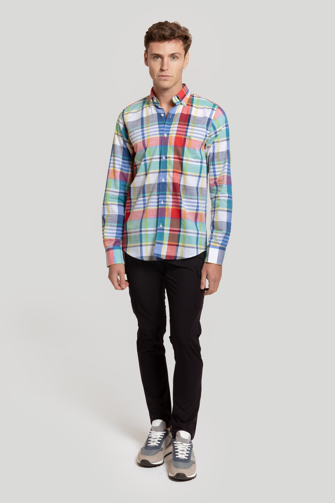 Linen Check Shirt