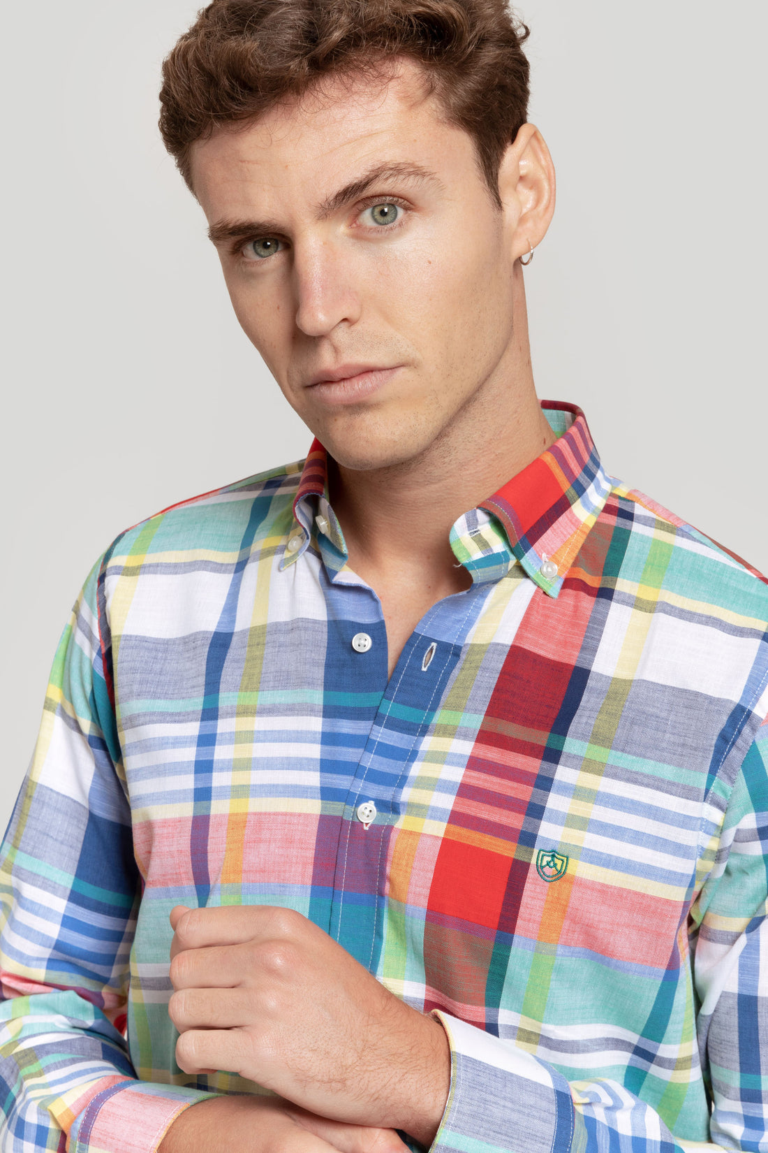 Linen Check Shirt