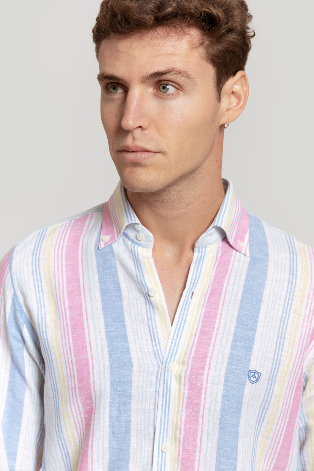 Camisa Rayas Multicolor