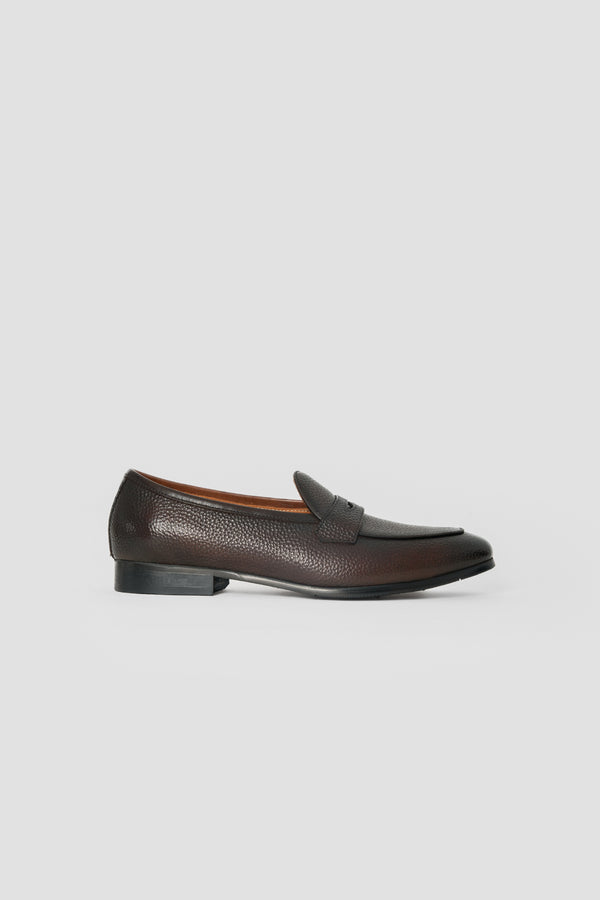 Mocassim Pele Efeito Textura