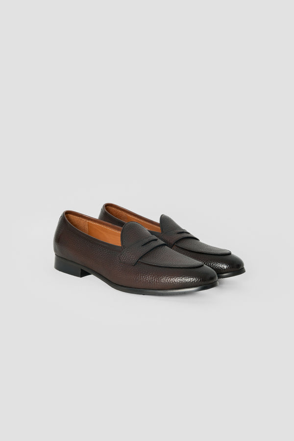 Mocassim Pele Efeito Textura