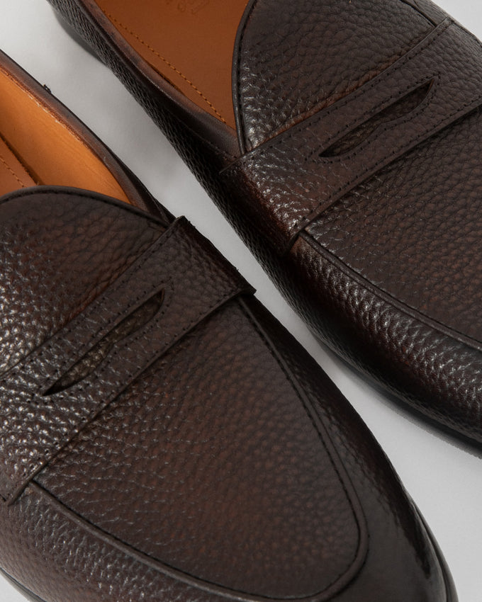 Mocasín Piel Efecto Textura