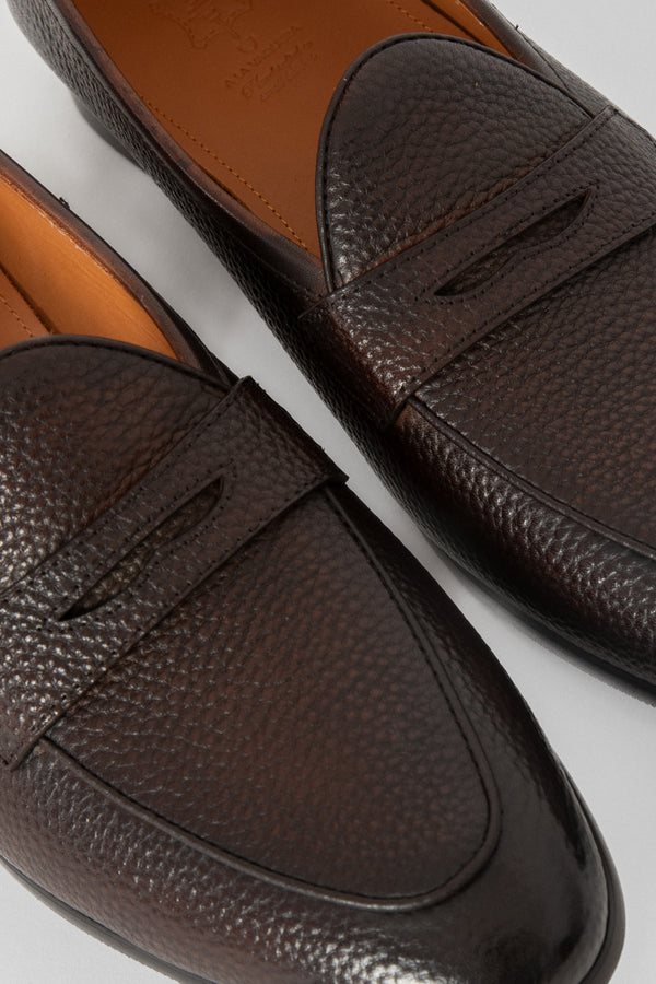 Mocassim Pele Efeito Textura