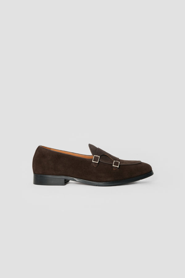 Mocassim Fivelas Camurça Chocolate