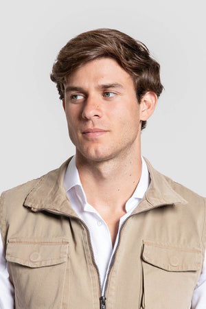 Camel Pocket Vest