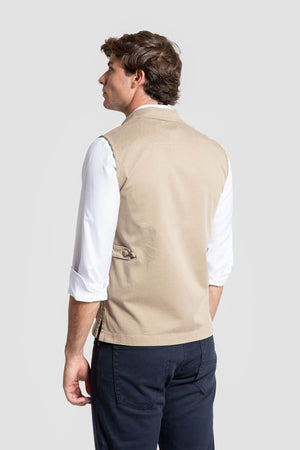 Camel Pocket Vest