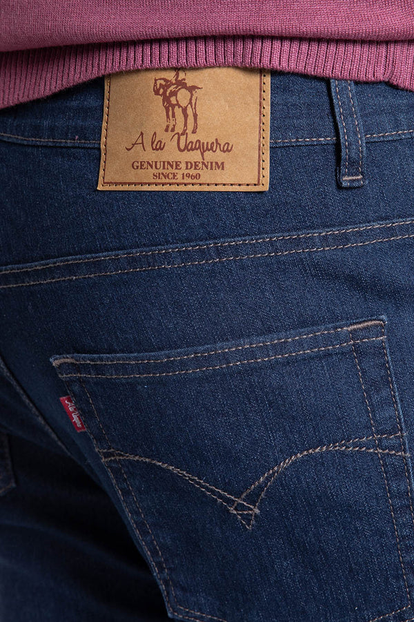 JEANS REGULAR AZUL OSCURO