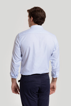 Camisa Oxford Raya Celeste