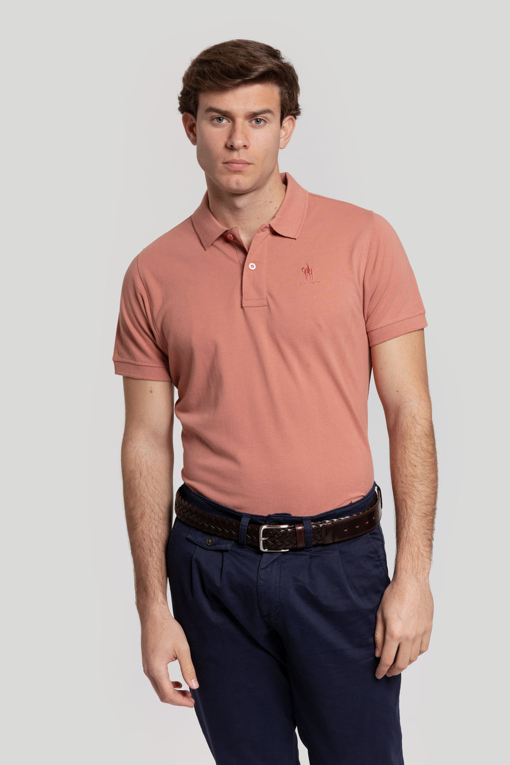 Polo Caballo Salmon