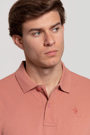 Polo Caballo Salmon