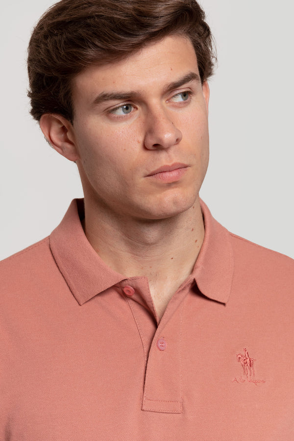 Polo Caballo Salmon