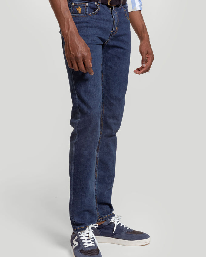 Pantalon Vaquero Regular Fit Piedra