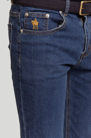 Pantalon Vaquero Regular Fit Piedra