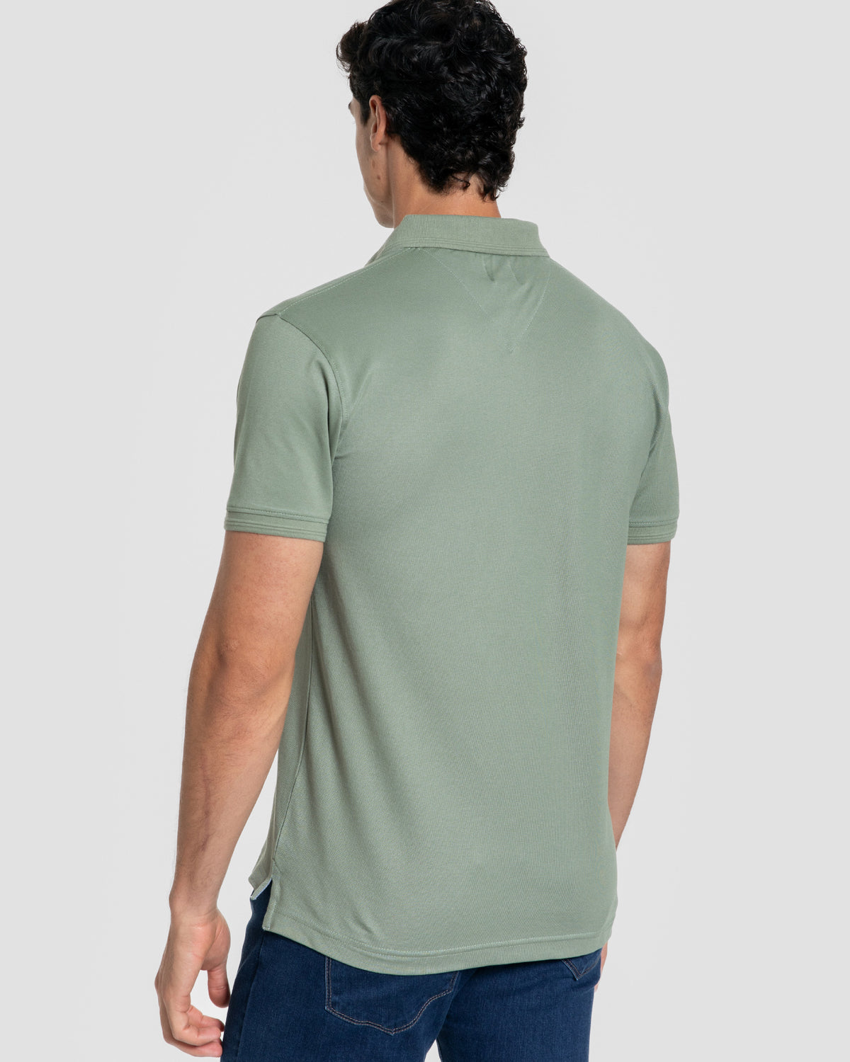 Polo Caqui com Relevo