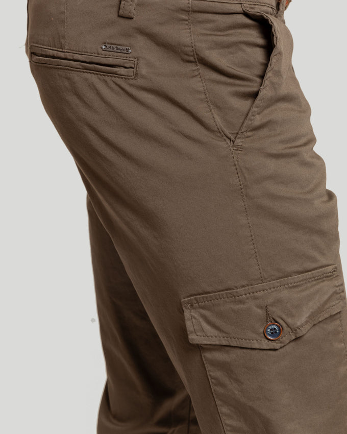 Khaki Chino Cargo