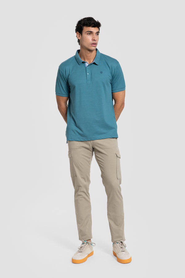 Polo Relieve Menta