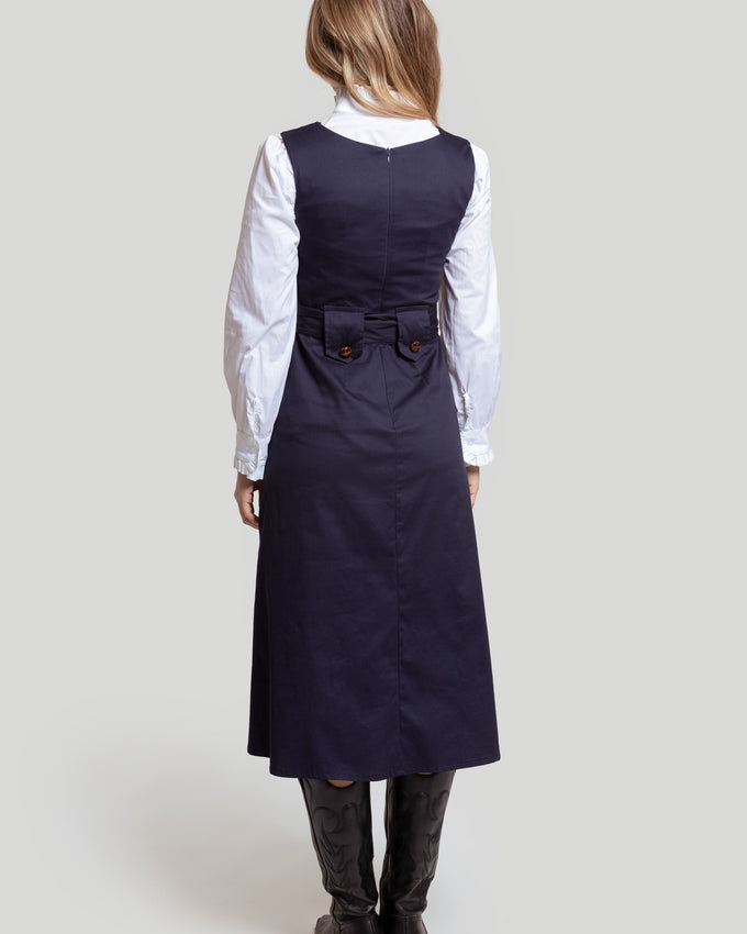 Vestido Rocio Azul - Raíces