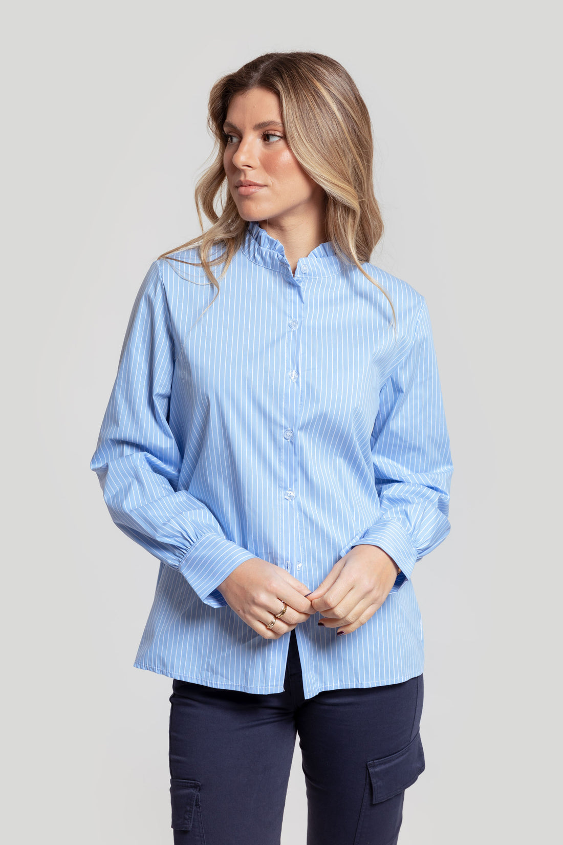 Blusa Raya celeste